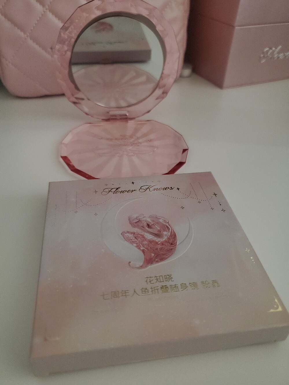 Flower Knows 7th Anniversary Pocket Mirror Midnight Mermaid - Picture 2 of 4